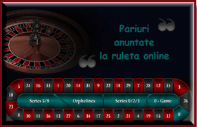 jocuri ruleta pariuri speciale